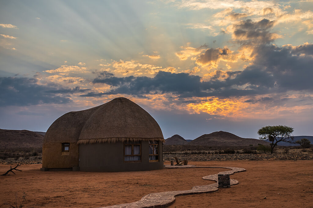 In der Namib im Süden Namibias gibt es viele schöne Lodges